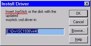 Insert JoyStick